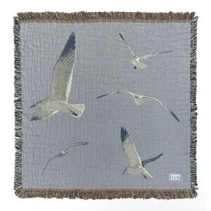 Taylor Swift 1989 Taylor's Version Seagull Woven Blue Blanket-IN HAND-